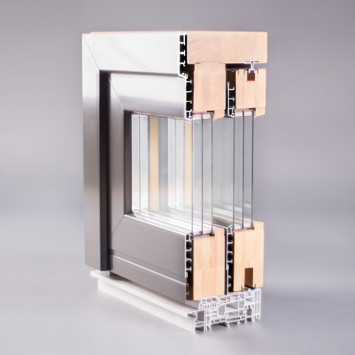 HS Portal-DA система дерево-алюминиевых развижных окон и дверей
